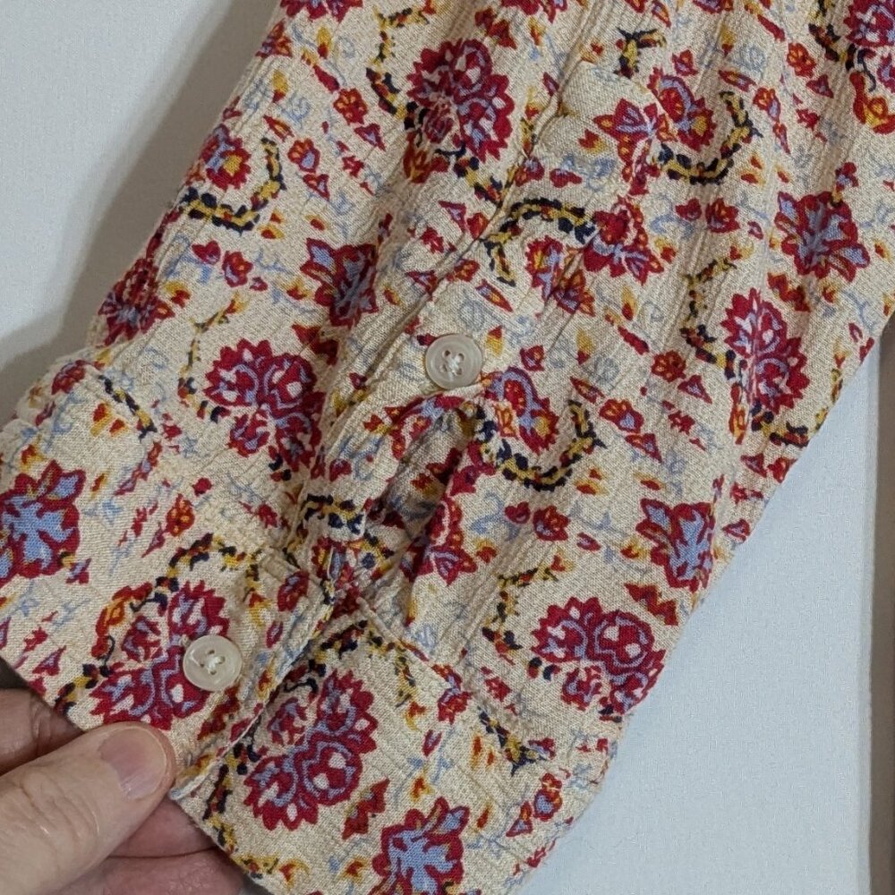 Nine West Multicolor Patterned Blouse - image 4